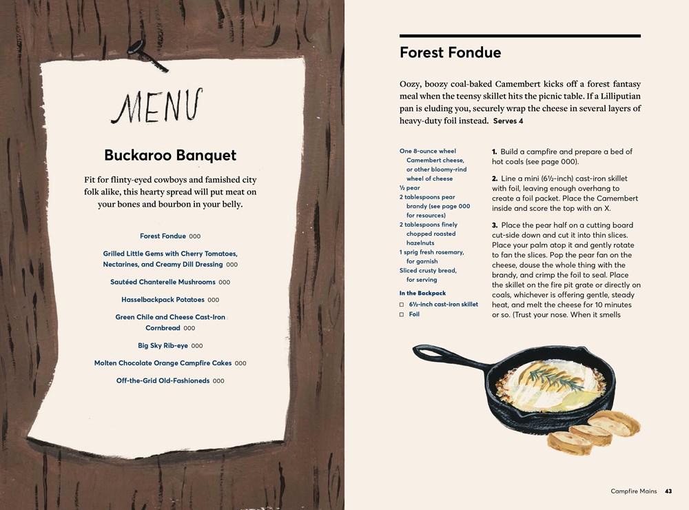 The Campout Cookbook: Inspired Recipes for Cooking Around the Fire and Under the Stars image #2