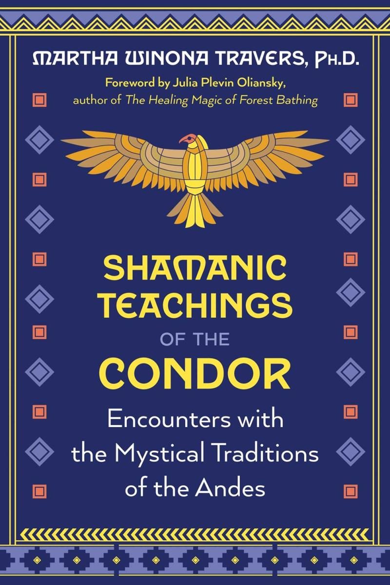 blue cover with yellow text and orange condor bird