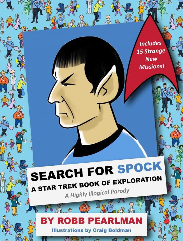 Cover with image of Mr Spock from Star Trek
