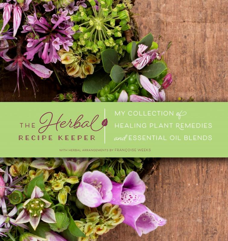 Cover with photograph of assorted herbs