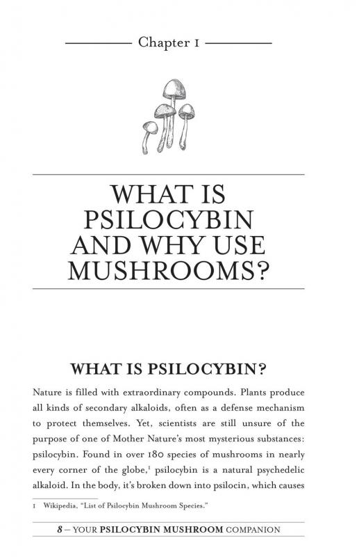 Your Psilocybin Mushroom Companion: An Informative, Easy-to-Use Guide to Understanding Magic Mushrooms―From Tips and Trips to Microdosing and Psychedelic Therapy image #1