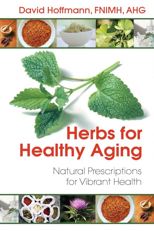 Cover with various photos of herbs