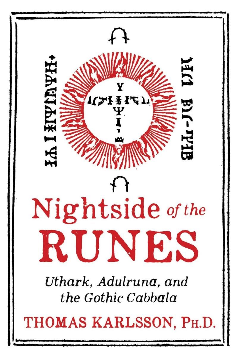 white cover with red and black text and an illustration compass