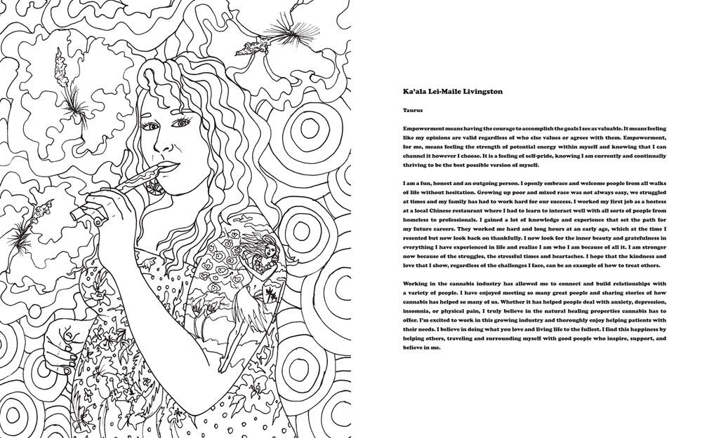 The Stoner Babes Coloring Book image #3