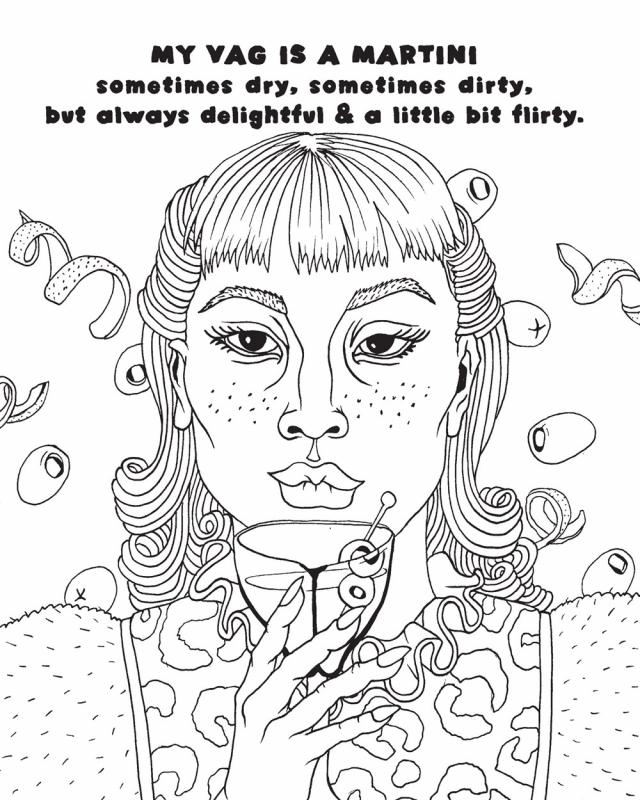 My Vag: A Rhyming Coloring Book image #3