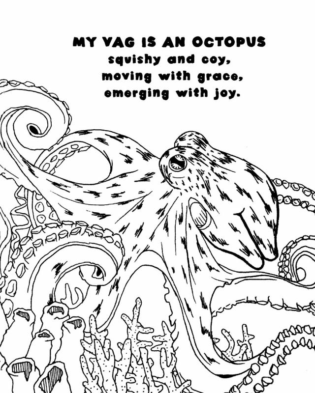 My Vag: A Rhyming Coloring Book image #4