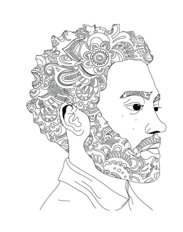 The Beard Coloring Book image #2