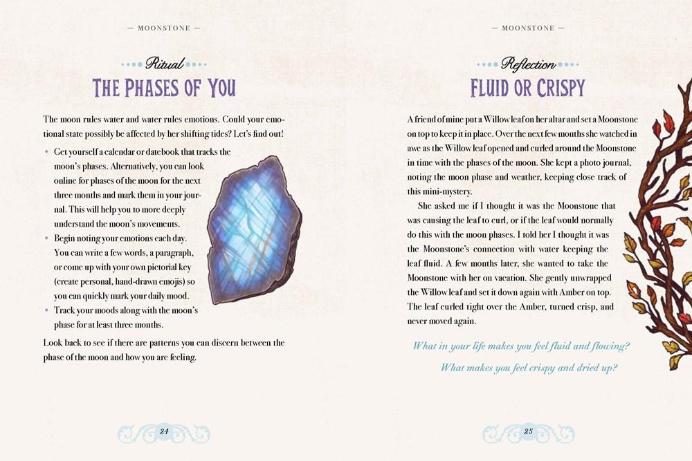 Illustrated Crystallary: Guidance & Rituals from 36 Magical Gems & Minerals image #2