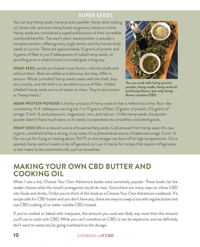 Cooking with CBD: 50 Delicious Cannabidiol- and Hemp-Infused Recipes for Whole Body Healing without the High image #3