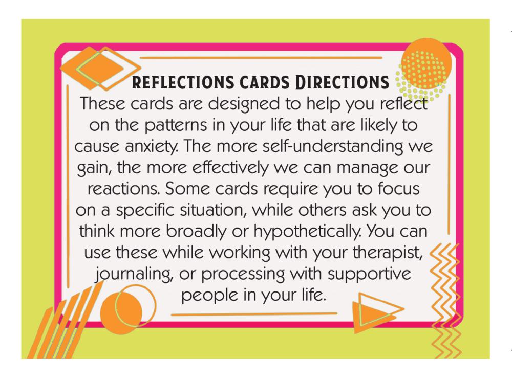 Anxiety Coping Skills Deck image #3