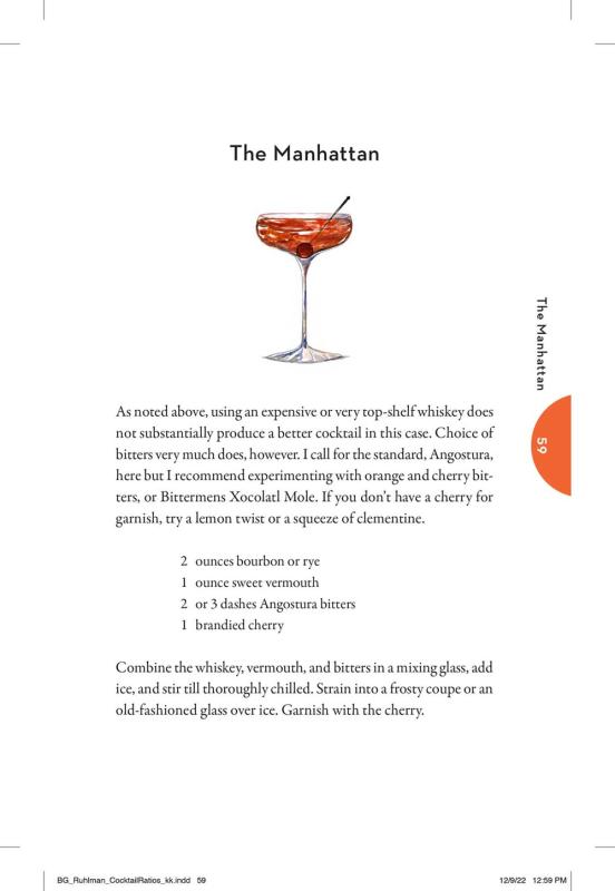 The Book of Cocktail Ratios: The Surprising Simplicity of Classic Cocktails image #1