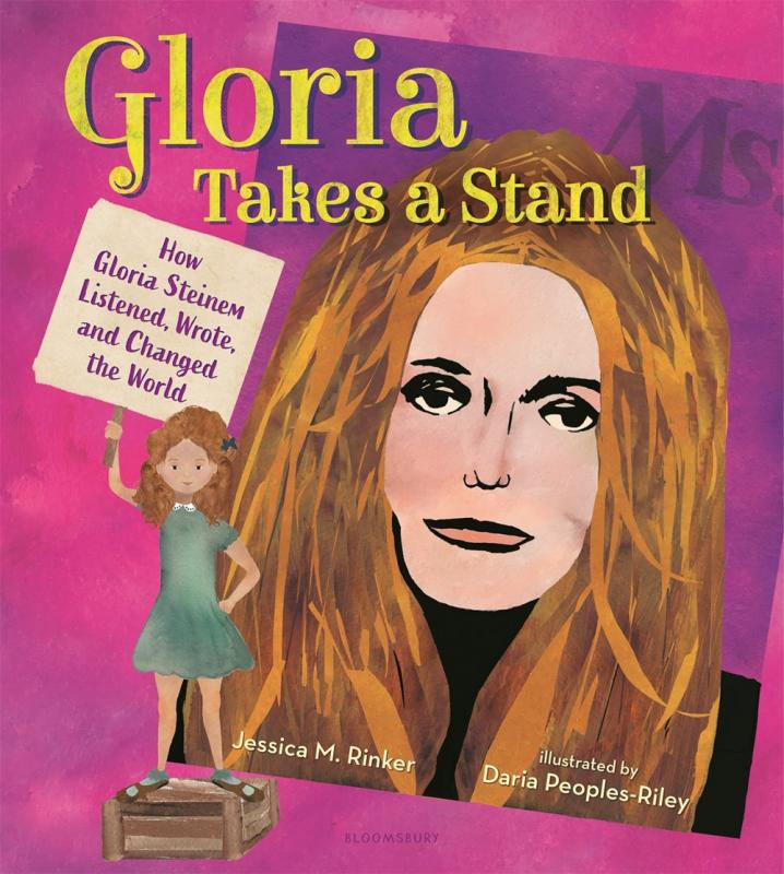 Cover with drawing of Gloria Steinem.