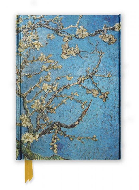 Journal cover with image from Van Gogh's Almond Blossoms