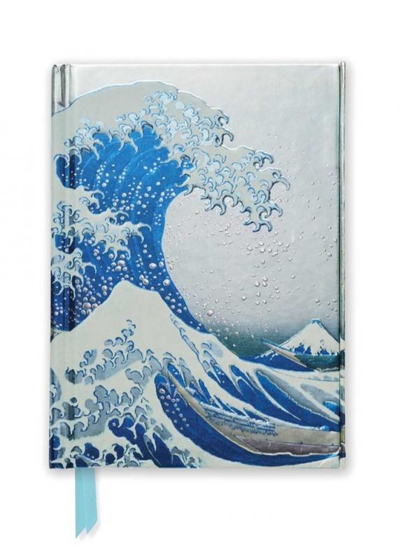 Journal cover with image from Hokusai's Great Wave painting.