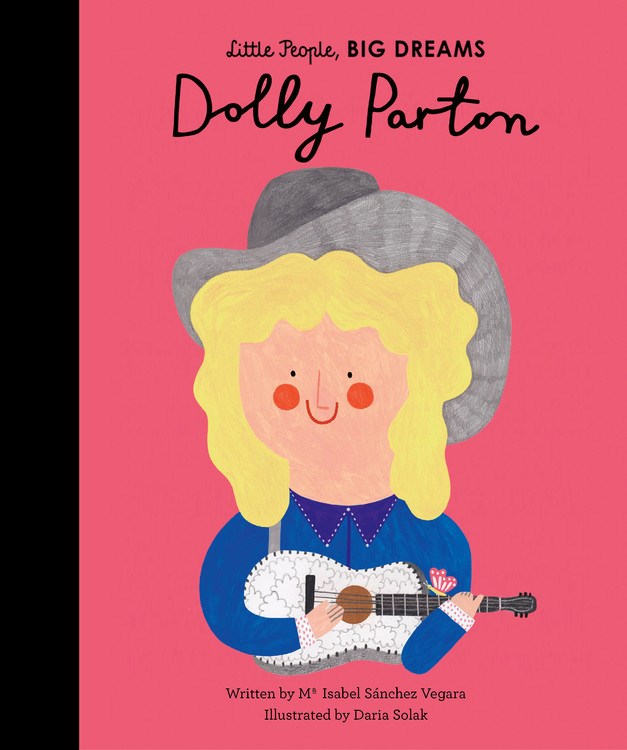 Cover with drawing of Dolly Parton