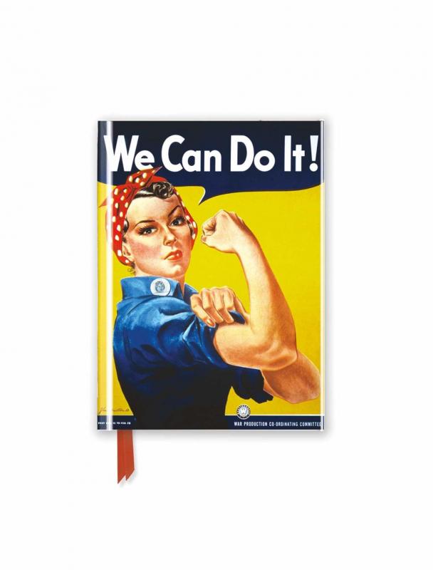 Photo of journal with Rosie the Riveter cover