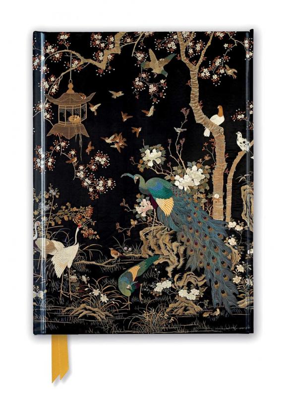 Journal cover with design from Chinese Embroidery