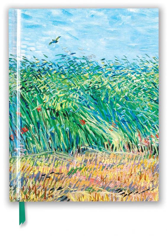 Cover with Van Gogh's painting Wheat Field with a Lark