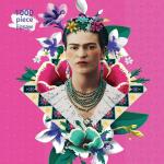 Frida Kahlo Pink 1000 Piece Jigsaw Puzzle