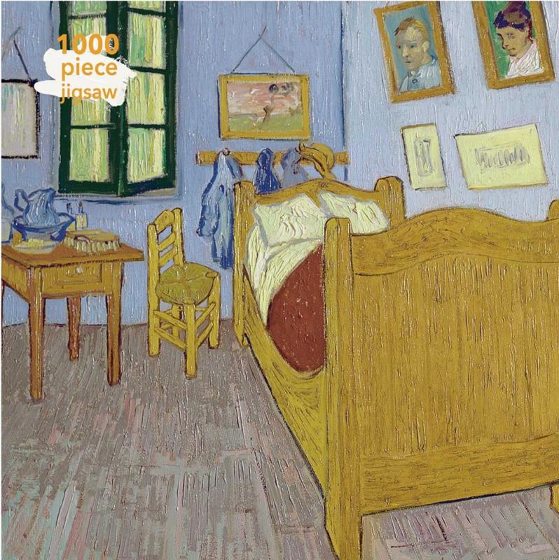 Photo of box cover with Vn Gogh's Bedroom at Arles