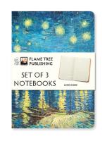 Vincent Van Gogh Set of 3 Mini Notebooks (Shrinkwrapped)