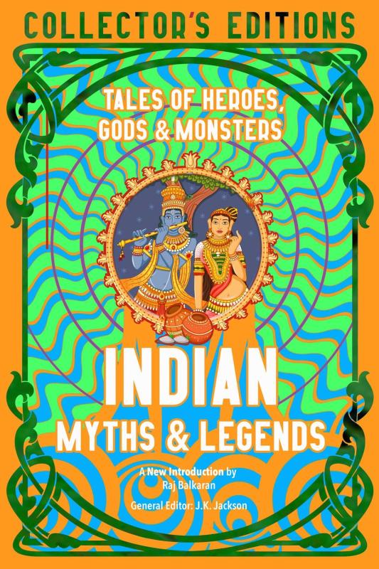 two Indian gods with green cover and white text
