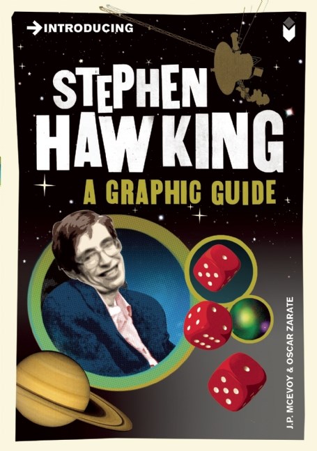 Cover with drawing of Hawking