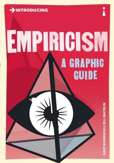 Red cover with drawing of a transparent pyramid superimposed over an eye