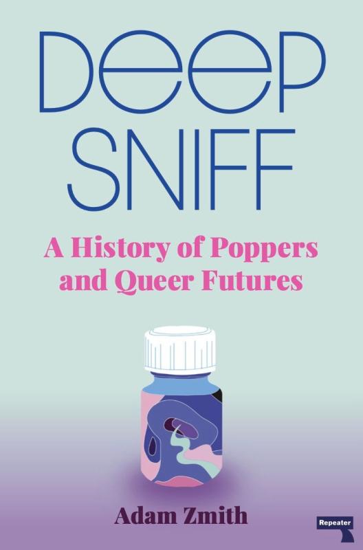 blue fades to purple cover with bold blue text and illustration of a pill bottle