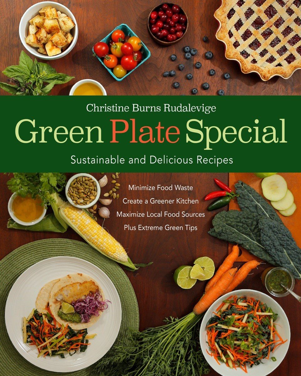 illustration of lots of different foods on plates