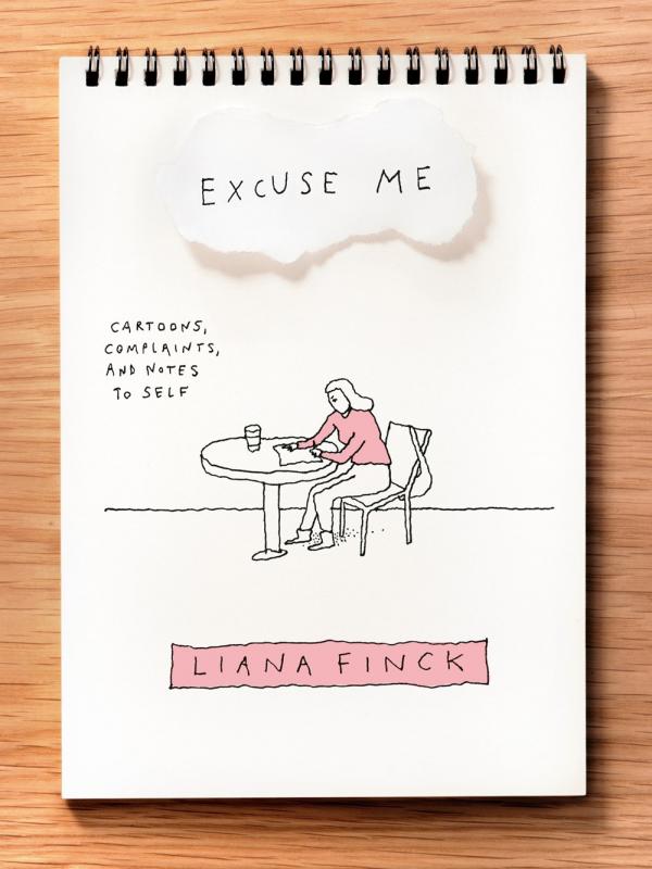 Cover with a drawing of a woman at a table writing a note