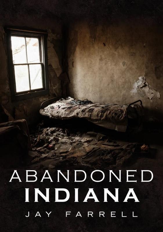 lone bed in a derelict home.