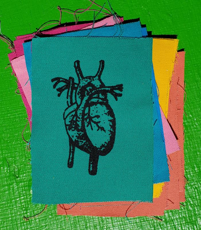 canvas patch showing an anatomical heart 