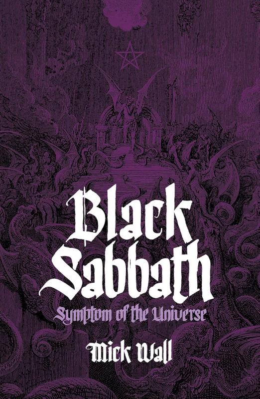 calligraphy over dark gothic artwork