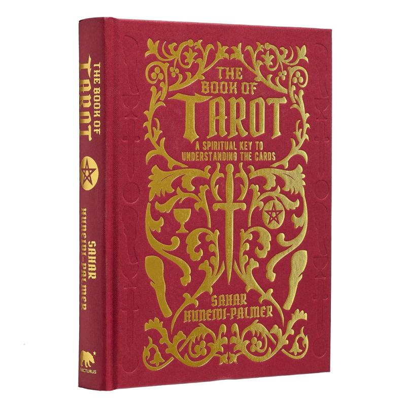 red book with gold embossed text and design