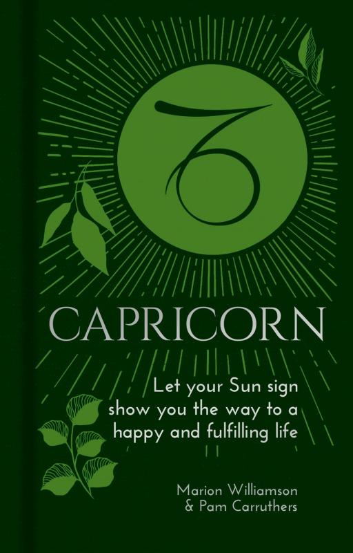 green cover with Capricorn symbol