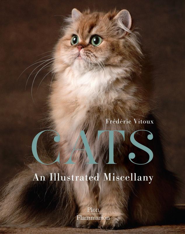 Cover with a very stately photographic portrait of a cat.