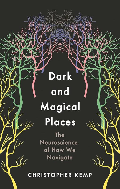 dendrite shapes that could be trees or neurons in rainbow gilt