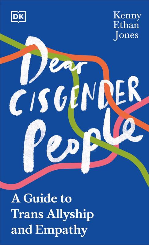 Handwriting font white title text with gradient orange lines running through it over a dark blue background