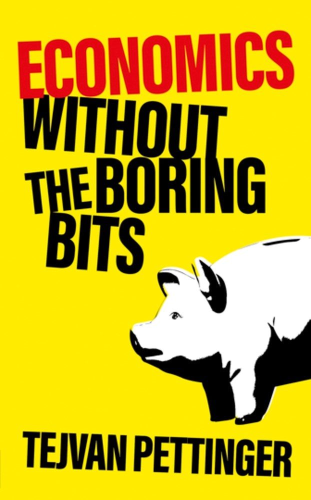 yellow background with a white and black piggy back partially in the frame