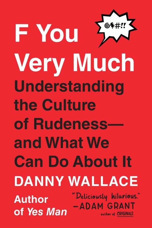 red background with white and black text and text bubble in the top right corner