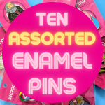 10 Assorted Enamel Pins