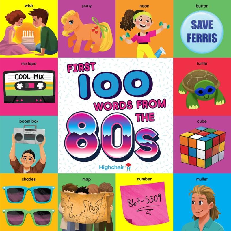 80s motifs all around