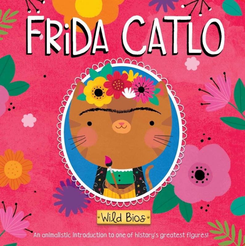 Cover with image of Frida  Kahlo as a cat
