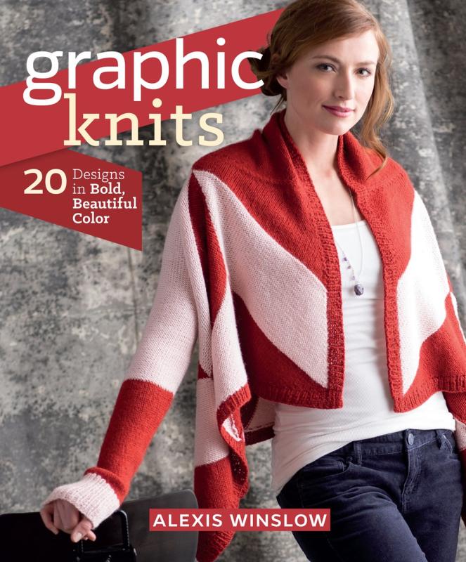 person leaning with a white and red sweater shawl