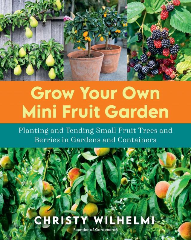 Cover with photos of fruit trees and bushes