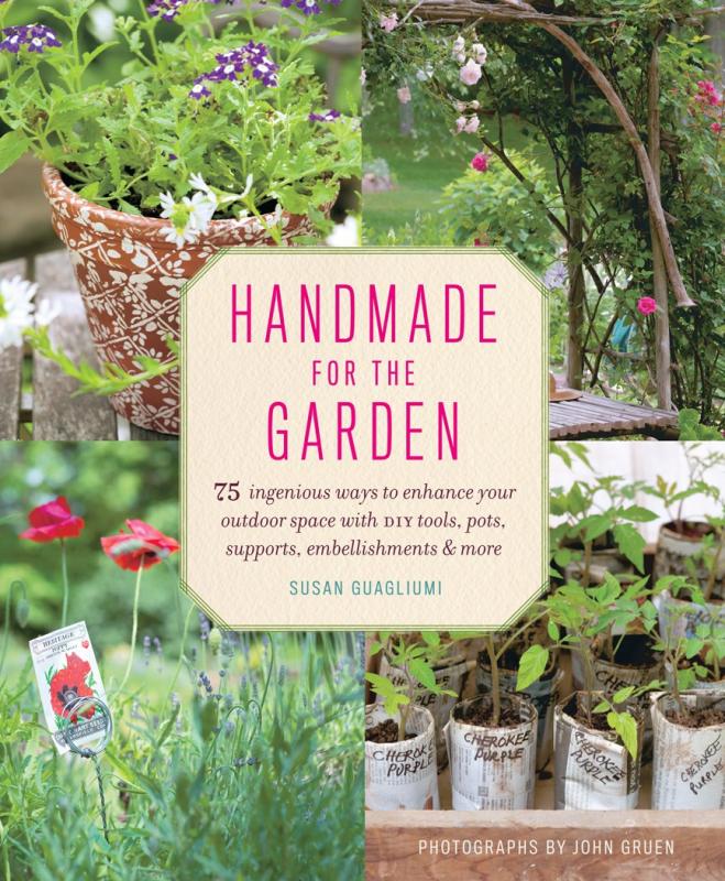 Cover with photos of garden craft projects