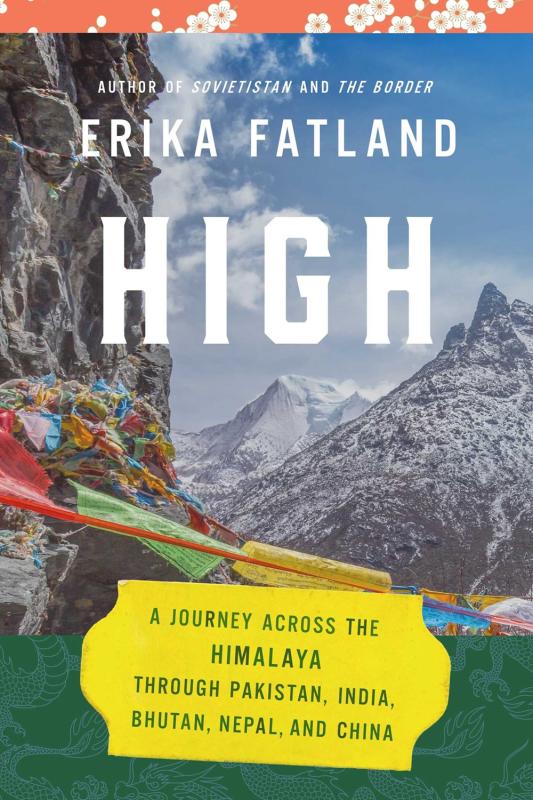 mountains and banner