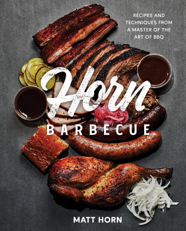 top down view of different types of meats arranged, with some sauces and ingredients