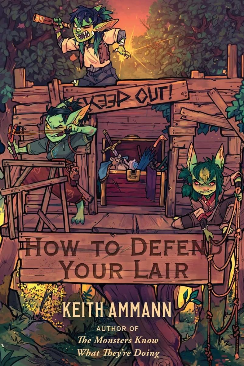 Goblins with a bounty in a treehouse they're guarding